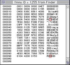 ���\�[�XID1255�̃E�B���h�E